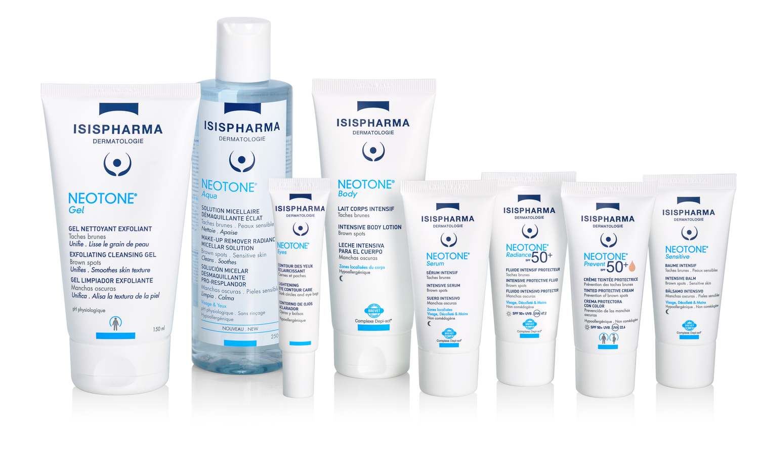 Neotone Pigmentation Range
