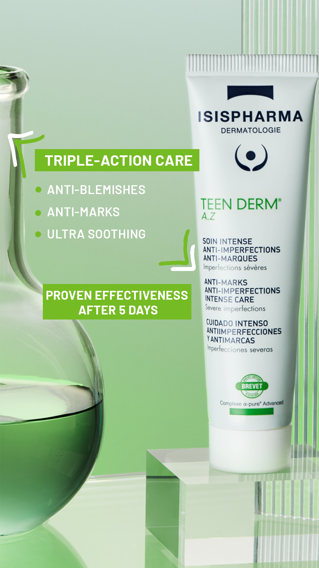 TEEN DERM ® A.Z.  Azelaic Cream | Acne Prone Skin 30ml