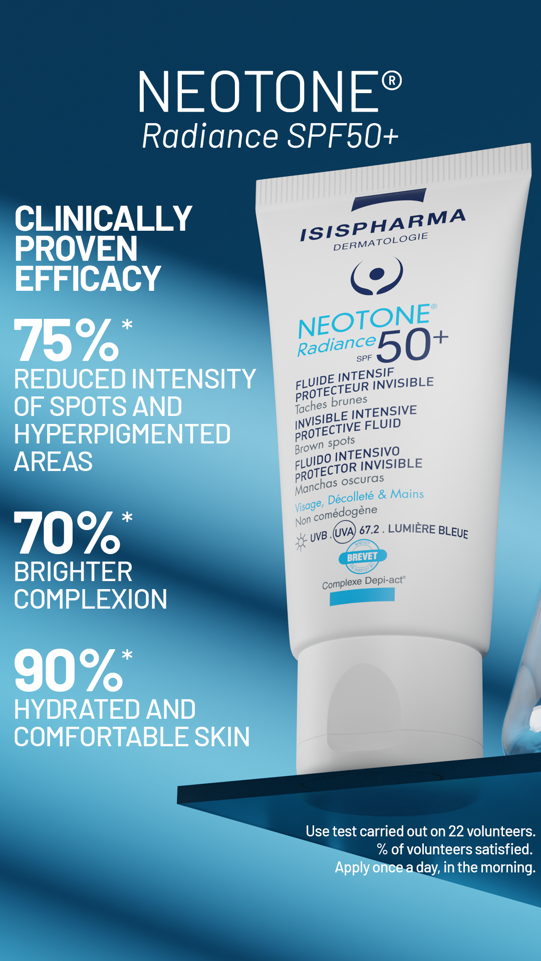 Neotone Serum + Radiance Spf50 bundle